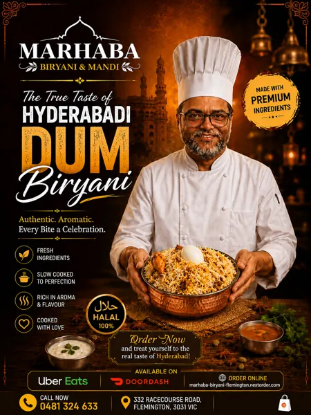 The true taste of Hyderabadi Dum Biryani